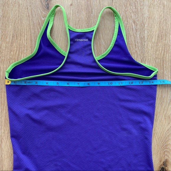 Adidas Climacool Tank Top, Royal Blue/Royal Purple - Picture 8 of 10